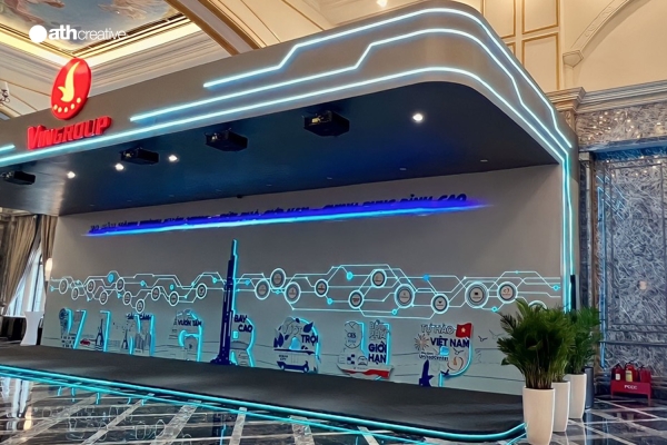 DECOR TRIỂN LÃM 30 NĂM VINGROUP