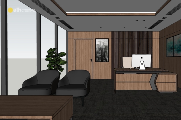 THIẾT KẾ VÀ THI CÔNG NỘI THẤT VĂN PHÒNG TIẾN THỊNH