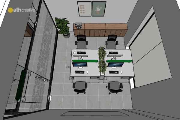 THIẾT KẾ VÀ THI CÔNG NỘI THẤT VĂN PHÒNG TIẾN THỊNH