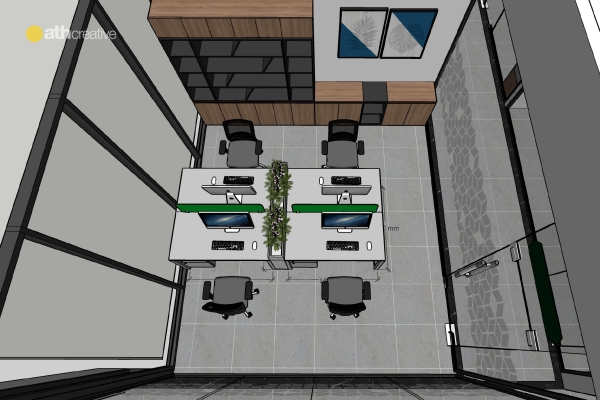 THIẾT KẾ VÀ THI CÔNG NỘI THẤT VĂN PHÒNG TIẾN THỊNH