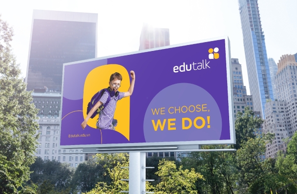 THIẾT LẾ BỘ NHẬN DIỆN THƯƠNG HIỆU EDUTALK