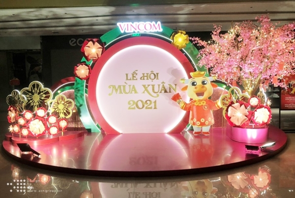DECOR TẾT VINCOM 2021