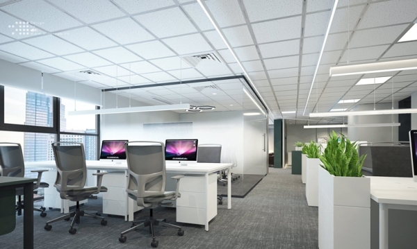 VĂN PHÒNG BIGA - ĐIỂM NHẤN TỪ NHỮNG KHỐI ĐÈN PANEL