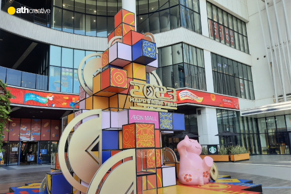 DECOR TẾT 2023 AEON MALL HÀ ĐÔNG