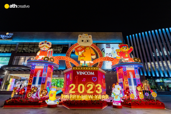 DECOR TẾT VINCOM 2023
