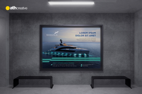 THIẾT LẾ LOGO THƯƠNG HIỆU SAQUILA