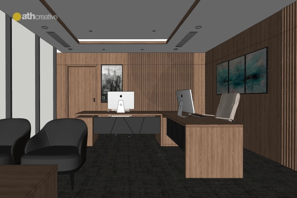 THIẾT KẾ VÀ THI CÔNG NỘI THẤT VĂN PHÒNG TIẾN THỊNH