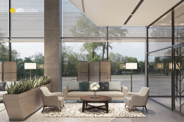 THIẾT KẾ VÀ THI CÔNG NỘI THẤT VĂN PHÒNG HAXIN