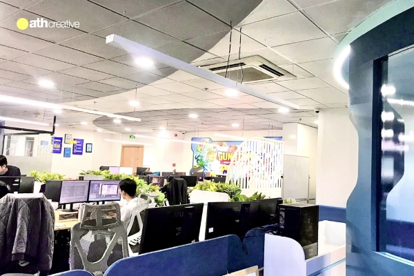 THIẾT KẾ VÀ THI CÔNG NỘI THẤT VĂN PHÒNG GUNSTAR