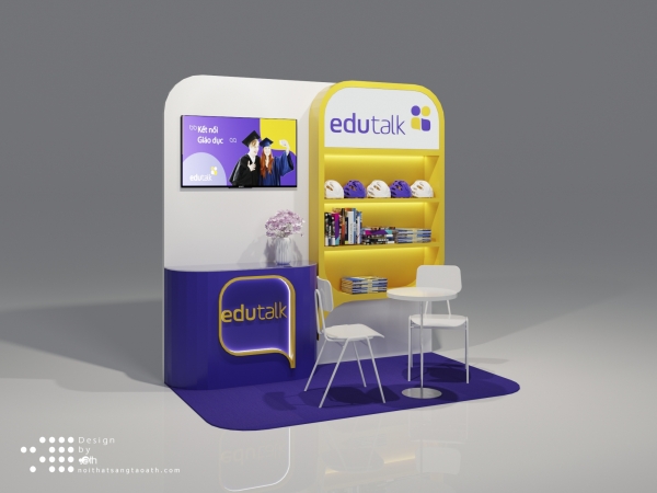 BOOTH TRUYỀN THÔNG - ĐIỂM NHẤN ẤN TƯỢNG TRONG CHIẾN LƯỢC CỦA EDUTALK
