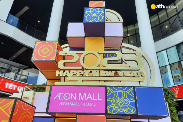 DECOR TẾT 2023 AEON MALL HÀ ĐÔNG