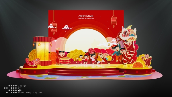 DECOR TRUNG THU AEON MALL HẢI PHÒNG 2021