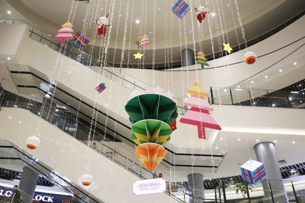 DECOR NOEL AEON MALL LONG BIÊN 2018