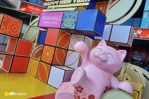 DECOR TẾT 2023 AEON MALL HÀ ĐÔNG