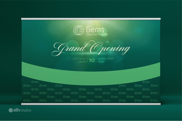 BỘ NHẬN DIỆN THƯƠNG HIỆU GEMS DENTAL HOME
