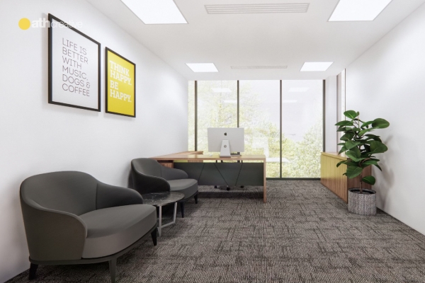 THIẾT KẾ VÀ THI CÔNG NỘI THẤT VĂN PHÒNG TIẾN THỊNH