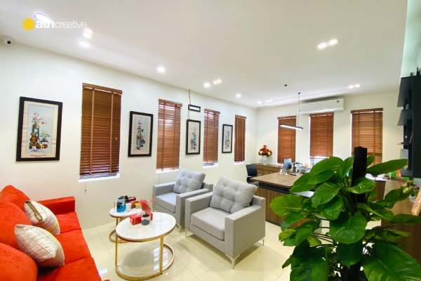 THIẾT KẾ VÀ THI CÔNG NỘI THẤT VĂN PHÒNG TOAN-VÂN