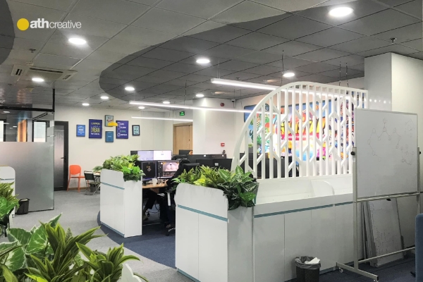 THIẾT KẾ VÀ THI CÔNG NỘI THẤT VĂN PHÒNG GUNSTAR
