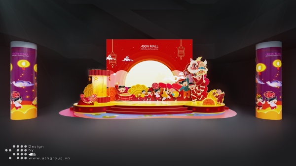 DECOR TRUNG THU AEON MALL HẢI PHÒNG 2021