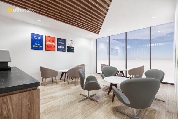 THIẾT KẾ VÀ THI CÔNG NỘI THẤT VĂN PHÒNG TIẾN THỊNH