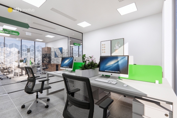 THIẾT KẾ VÀ THI CÔNG NỘI THẤT VĂN PHÒNG TIẾN THỊNH