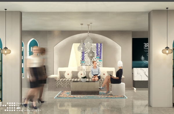 KIẾN TRÚC HỒI GIÁO TRONG KHÔNG GIAN TRƯNG BÀY DR. SAFFRON