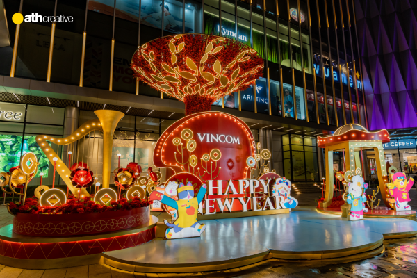 DECOR TẾT VINCOM 2023