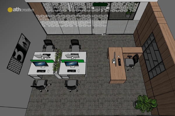 THIẾT KẾ VÀ THI CÔNG NỘI THẤT VĂN PHÒNG TIẾN THỊNH