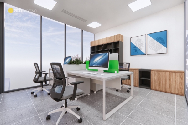 THIẾT KẾ VÀ THI CÔNG NỘI THẤT VĂN PHÒNG TIẾN THỊNH