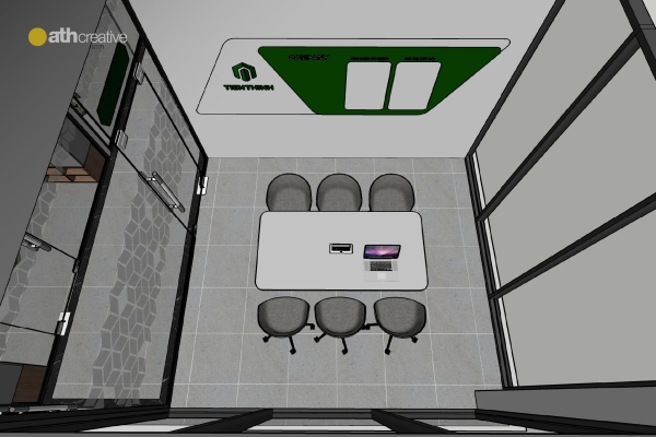 THIẾT KẾ VÀ THI CÔNG NỘI THẤT VĂN PHÒNG TIẾN THỊNH