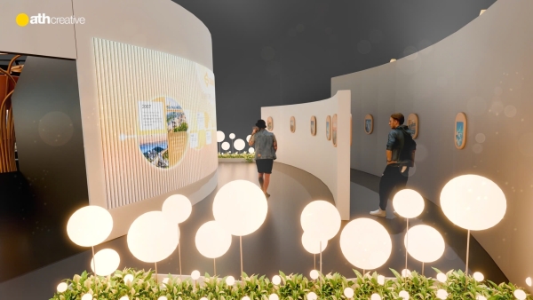 THIẾT KẾ BOOTH TRIỂN LÃM SUN GROUP