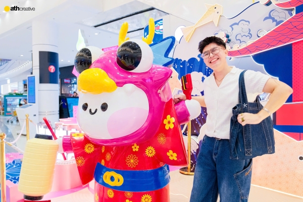 DECOR KỶ NIỆM 10 NĂM AEON MALL LONG BIÊN