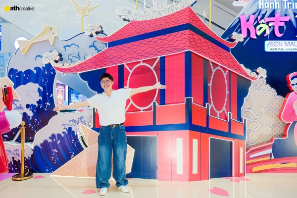 DECOR KỶ NIỆM 10 NĂM AEON MALL LONG BIÊN