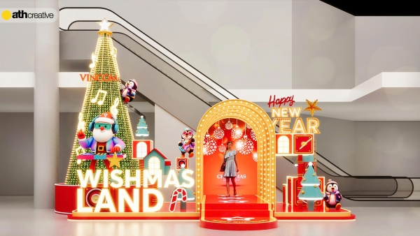 DECOR GIÁNG SINH 2025 VINCOM SMART CITY