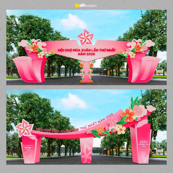 DECOR HỘI CHỢ MÙA XUÂN 2026