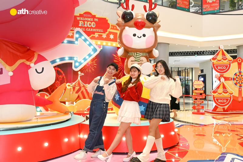 TOP 6 dự án trang trí giáng sinh 2023 nổi bật từ ATH Creative