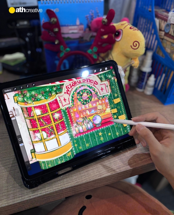 Bật mí "không khí" Noel "sớm" tại ATH: Gấp rút hiện thực hóa các ý tưởng