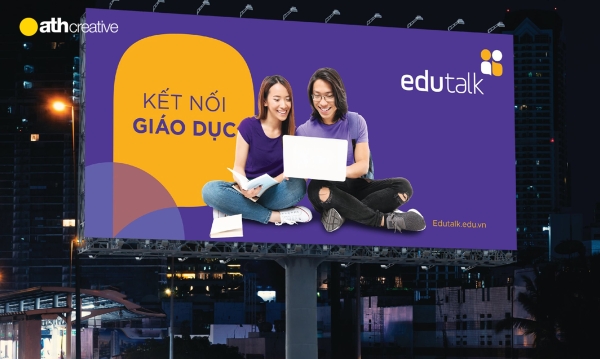 THIẾT LẾ BỘ NHẬN DIỆN THƯƠNG HIỆU EDUTALK