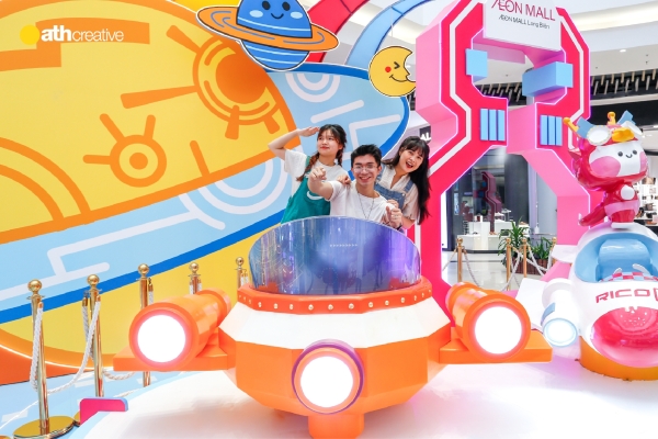 DECOR SINH NHẬT 8 TUỔI AEON MALL LONG BIÊN 2023