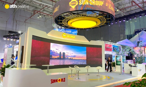 DECOR GIAN HÀNG SUN GROUP TẠI ITE 2022
