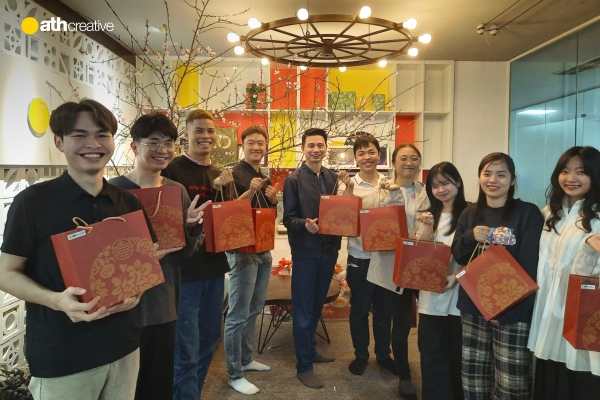 Bỉ ngạn Hồng - Đón năm Rồng quà tết xông xênh xúng xính