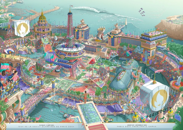 Paris tiết lộ chiến dịch thiết kế đồ họa cho Thế vận hội Olympic 2024