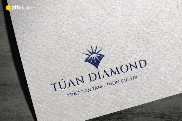 THIẾT KẾ LOGO THƯƠNG HIỆU TÚ AN DIAMOND