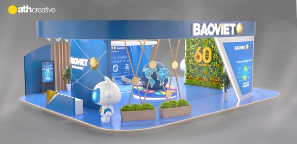 THIẾT KẾ BOOTH TRIỂN LÃM BẢO VIỆT