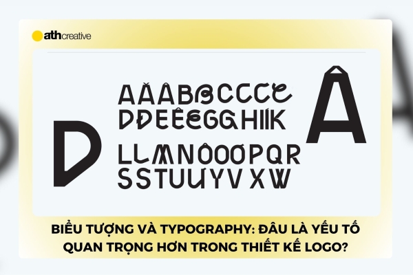 Biểu tượng và Typography: Đâu là yếu tố quan trọng hơn trong thiết kế logo?