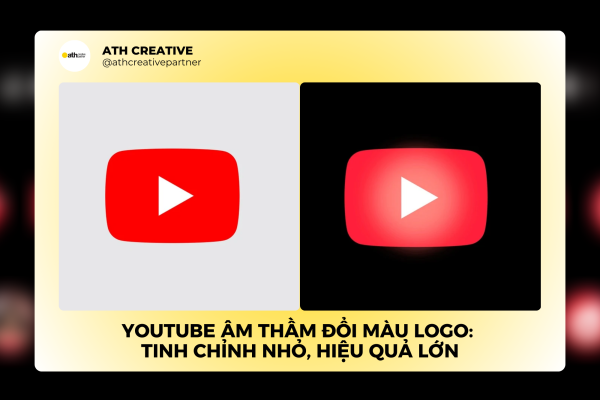 YouTube âm thầm đổi màu logo: Tinh chỉnh nhỏ, hiệu quả lớn
