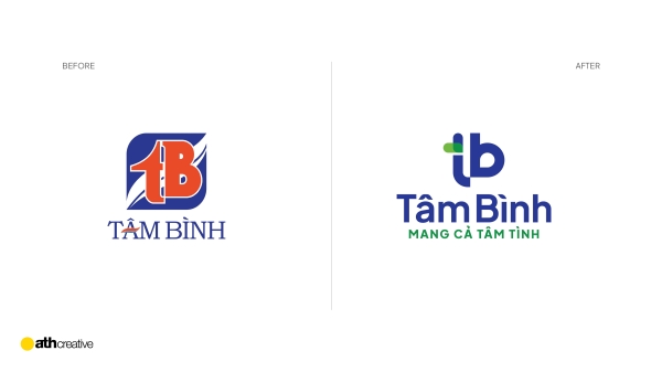 THIẾT KẾ BỘ NHẬN DIỆN THƯƠNG HIỆU TÂM BÌNH