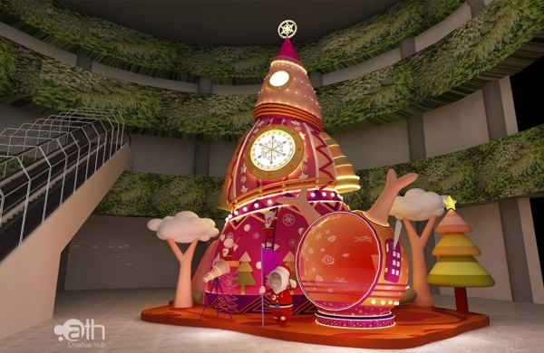 GIÁNG SINH TRÊN DẢI NGÂN HÀ TẠI AEON MALL LONG BIÊN 2018