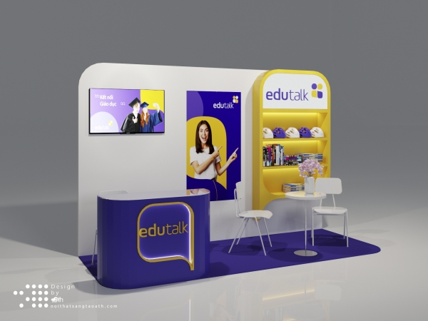 BOOTH TRUYỀN THÔNG - ĐIỂM NHẤN ẤN TƯỢNG TRONG CHIẾN LƯỢC CỦA EDUTALK
