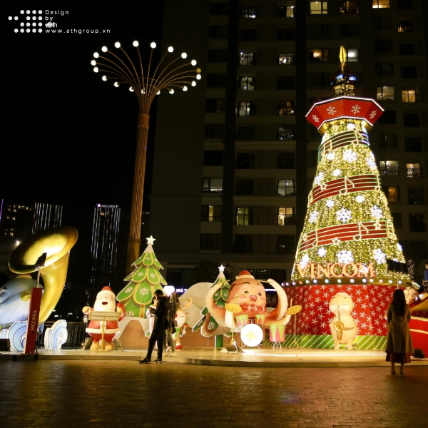 HÒA NHỊP GIÁNG SINH 2019 CÙNG CÁC LOÀI ĐỘNG VẬT TẠI VINCOM